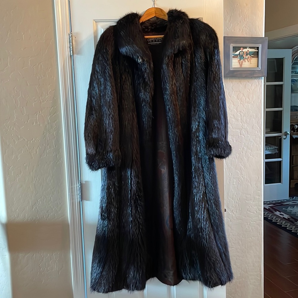 Long Beaver Coat
